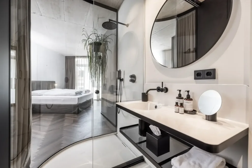 Gestaltungsfreiheit beim fugenlosen Bad