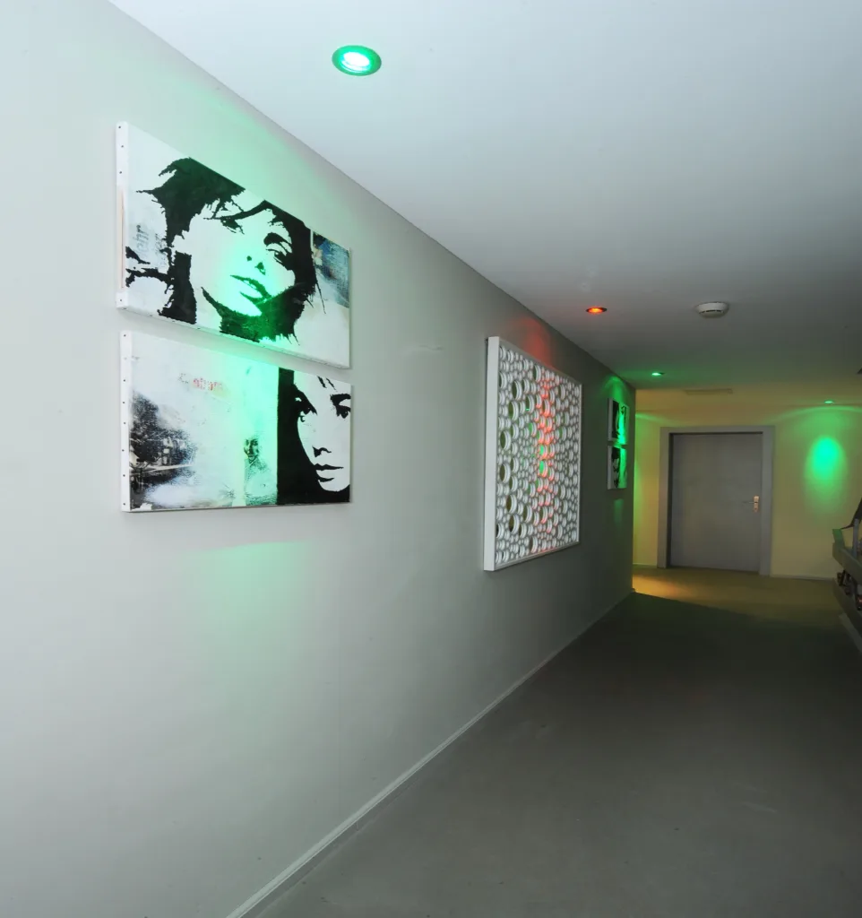 Mineralischer Boden im Flur